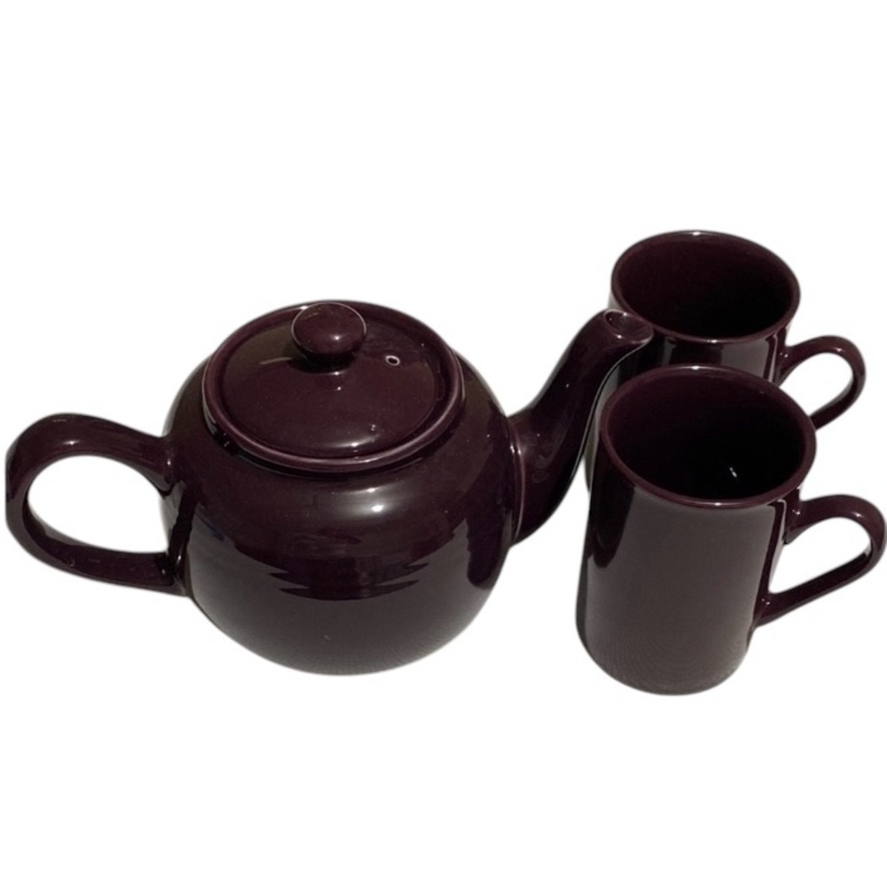 Old Amsterdam Purple Teapot and Cup Set